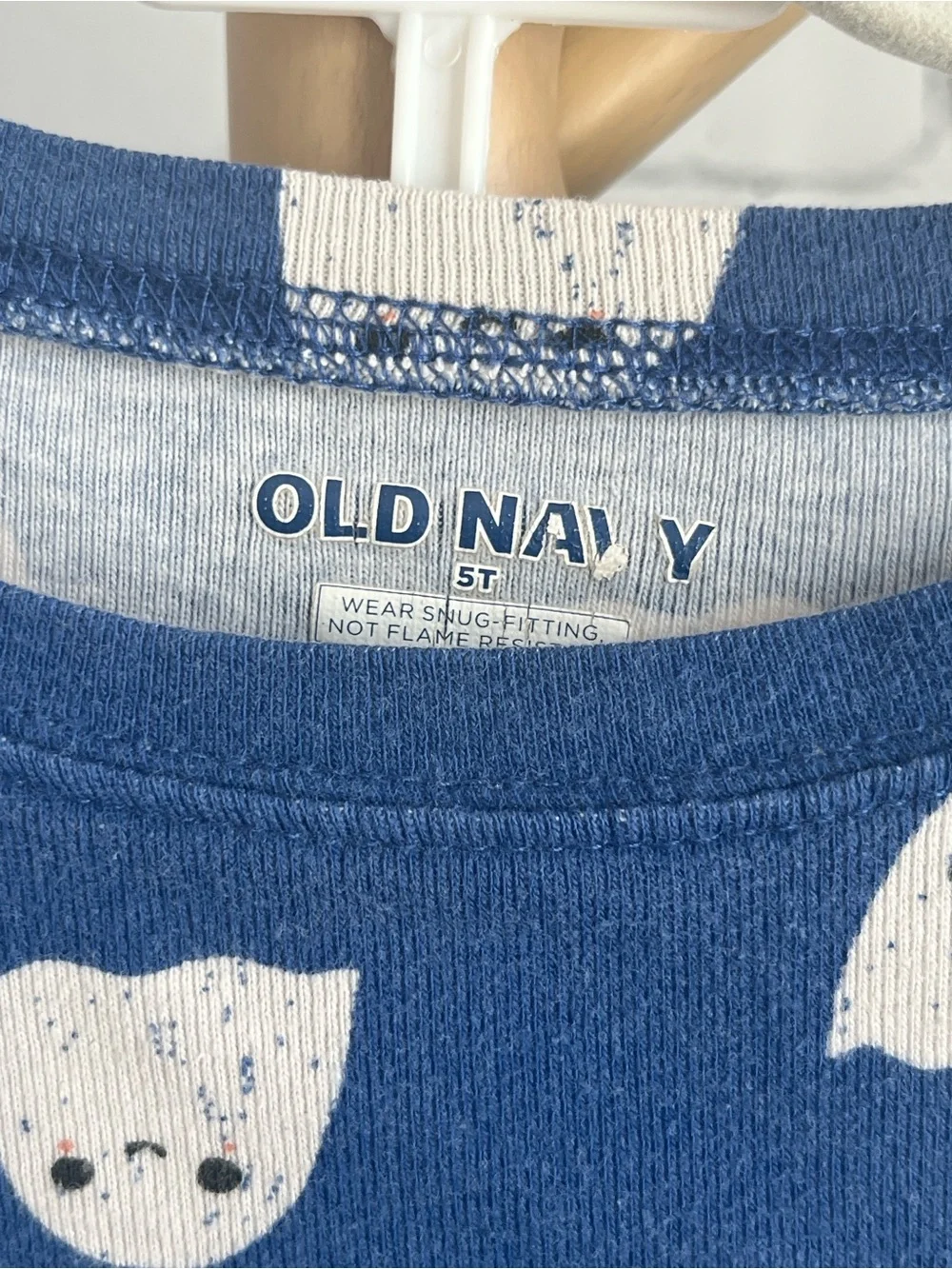 ⭐️⭐️PICK 5 / $20 Old Navy Blue Kids Pajama Set with White Ghost